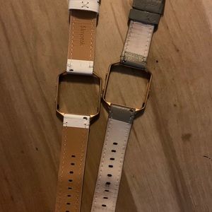 Leather FitBit Blaze Bands